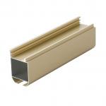 Beige Powder Coating T8 Aluminum Sliding Section