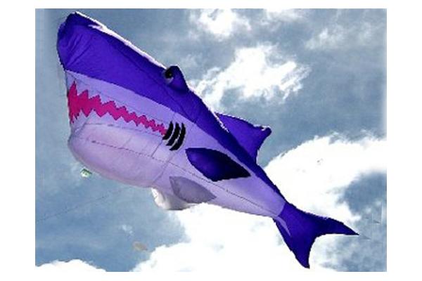 Vicious shark inflatable helium balloon for decoration