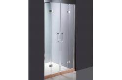 China Aluminum Frame 6mm Corner Shower Unit And Tray Sliding supplier