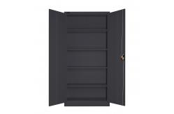 China KD Structure Steel Filing Cupboard Double Door Filing Cabinet Non Rusting supplier