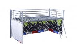 China Powder Coating Double Bunk 2000*900*1500mm Metal Frame Loft Bed supplier