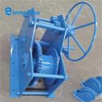 Manual Hand Mooring Winch Marine Equipments Boat Deck 2ton 5ton 11ton for sale