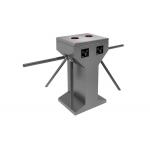 SS304 Bidirectional Waist Height Tripod Turnstilele 510mm Arm