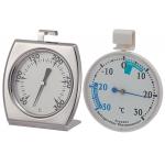Mini Refrigerator Fridge Cooking Thermometer Set Silver / White With Hook for sale