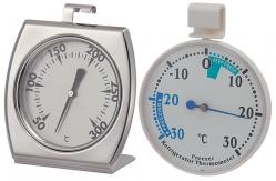 China Mini Refrigerator Fridge Cooking Thermometer Set Silver / White With Hook supplier