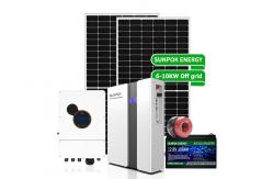 China Polycrystalline Silicon Hybrid Solar System Kit With Customized Installation Brackets supplier