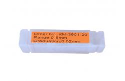China 0-5mm Micrometer Head with Safe Case Packaging and Flat Measuring Face supplier