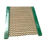 High Carbon Steel H Style Woven Self Cleaning Mesh With Polyurethane Band