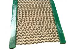 China High Carbon Steel H Style Woven Self Cleaning Mesh With Polyurethane Band supplier