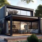 40ft 20ft Expandable Container Home , Expanding Container House Prefabricated