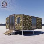 Temporary Or Permanent Housing Luxury Prefabricated House with Plywood Flooring for sale