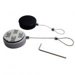 Steel Retractable Lanyard Round Anti Theft Tether For Retail Products Positioning Safety for sale
