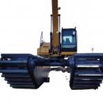 Amphibious Excavator Pontoon Undercarriage Chassis Swamp Excavator Parts for sale