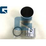 Yanmar 4TNE88 Excavator Engine Parts , 4TNE88 Cylinder Liner With Complete Gasket Kit for sale