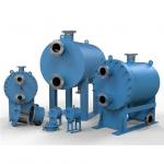 All Welded Plate and Shell Heat Exchanger for Manufacturing Plants Farms for sale