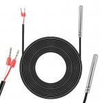 Waterproof RTD PT1000 CLASS B Stainless Steel Temperature Sensor With 3m 5m PVC Sheathed Cable for sale