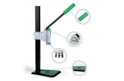 China Beer Making Commercial Bottle Capper , 1.66kg Beer Bench Capper Customized   supplier