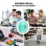 High Strength PETG Filament Mint Green ±0.02mm 3d Printing Filament 1000g