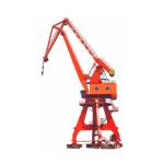 Heavy Duty Mobile Harbour Portal Crane Marine Level Luffing Container for sale