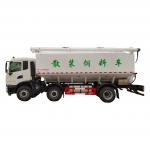 Customized 6x2 Dongfeng 16-17 Tons Bulk Extruded Feed Truck 30-35cbm Bulk Feed Truck for sale