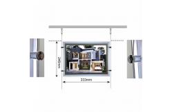 China A3 A4 Crystal Light Box Led Frames Illuminated Light Box Hanging Window Display supplier