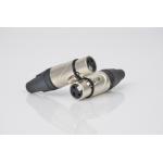 Low Frequency 3 Pin Female Plug XLR Audio Cable Connectors Neutrik Style for sale
