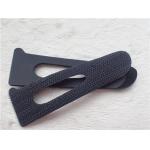 Custom Black Velcro Hook And Loop Patches For Garment Eco - Friendly for sale
