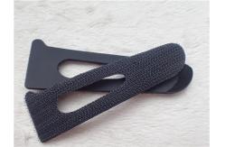 China Custom Black Velcro Hook And Loop Patches For Garment Eco - Friendly supplier