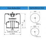 Air Spring Kit Cover Plate and Bottom Piston