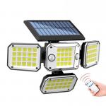 Solar Powered Motion Sensor Flood Lights Outdoor Waterproof Solar LED Floodlight