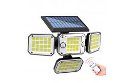 China Solar Powered Motion Sensor Flood Lights Outdoor Waterproof Solar LED Floodlight supplier