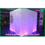 Party Photo Booth Portable Digital Led Lighting Inflatable Photo Booth Kiosk Tent With Led for sale