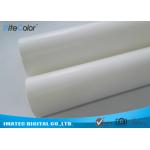 360Gsm / Sqm Glossy Art Canvas Rolls Poly - Cotton For Eco Solvent Printer
