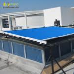 Polyester Acrylic Retractable Roof Awning Electrict Conservatory Awning for sale