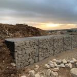 Heavy Galvanized Gabion Fence System Hexagonal 2x1x1m for sale