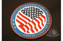 China Zinc Alloy Material Factory Custom Metal Challenge Coins Collectable Coins Synthetic Enamel supplier
