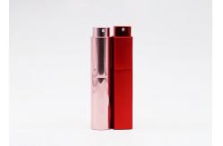 China Aluminum Perfume Tester Bottle Atomizer With Round Square 8ml 10ml supplier