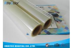 China Matte Fully Clear Inkjet Screen Printing Film PET Based Positive Films Roll supplier