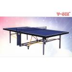 Indoor Foldable Table Tennis Table U Form Structure More Safely With Wheels for sale