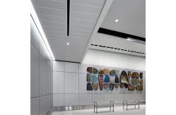 China C100 Aluminum Metal Ceiling C Shaped 100mm Width PE Painting supplier