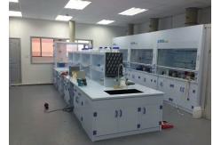 China Seamless Welding Chemistry Lab Tables Polypropylene Counter Drawer / Handle supplier