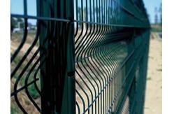 China Powder Coated / Galvanized Wire Mesh Fence Panels 3D Curved Easily Assembled supplier