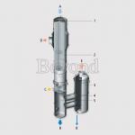 Film Deposition Multiple Effect Evaporator For Food Industry Processing for sale