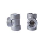 Round SS304 Pipe Fitting Tees ASME B16.5 WP321 Equal Cross Tee