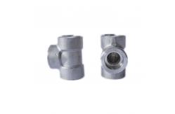 China Round SS304 Pipe Fitting Tees ASME B16.5 WP321 Equal Cross Tee supplier
