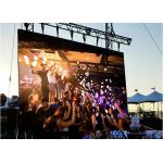 P3.91 Outside Gathering High Brightness LED Film Screen Quick Assembly for sale