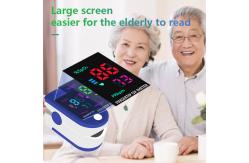China Blue Fingertip Pulse Oximeter SPO2 Digital Pulse Meter TFT Display supplier