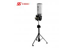 China Vertical Elevation Adjustable Badminton Shooting Machine Auto Lifting Column supplier