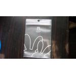 Eco-Friendly Plastic Pouch Packaging With Zipper For Gloves Packaging for sale