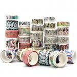 No Residue Writable CMYK Printed Die Cut Washi Tape for sale